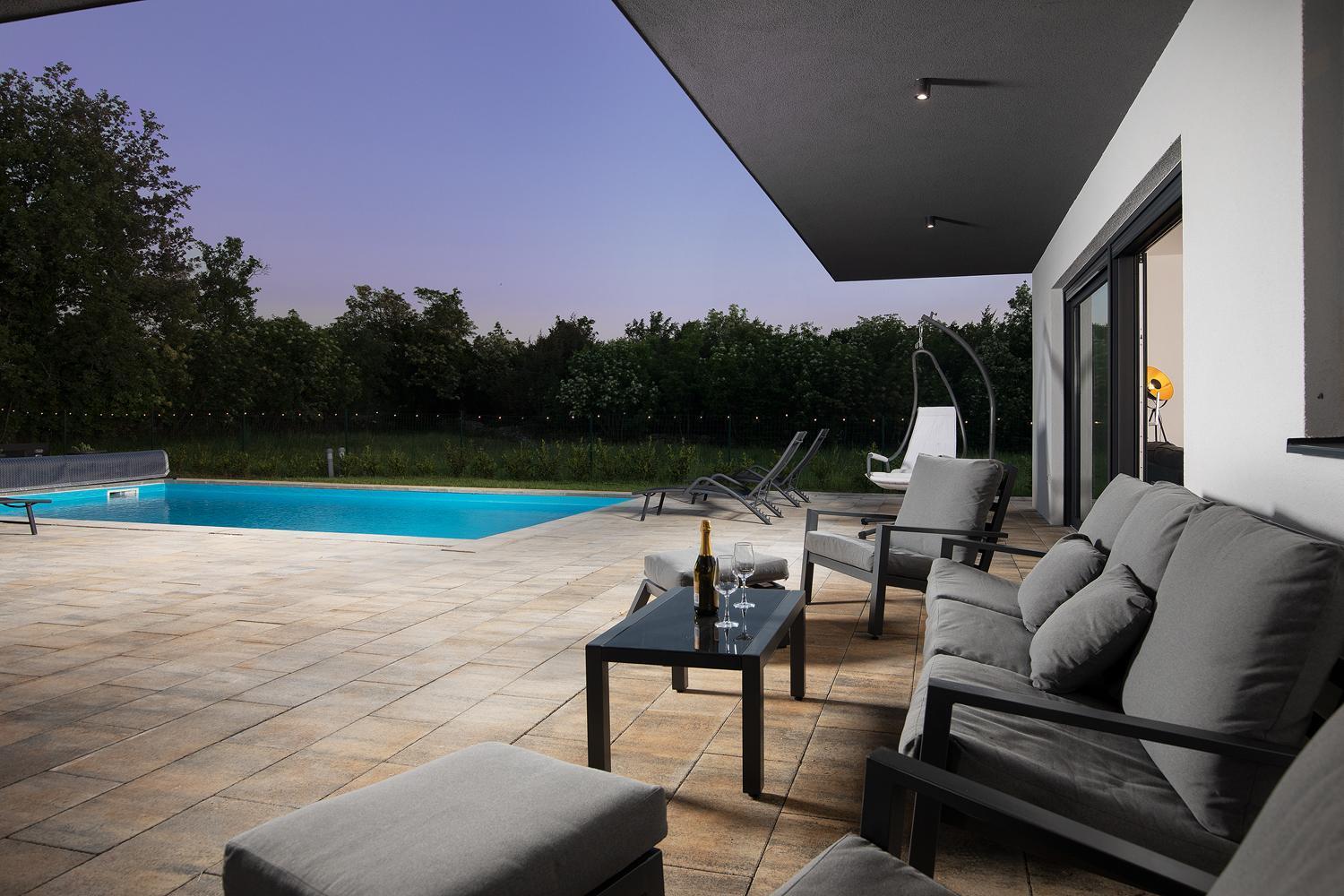 Vila Nora With Heated Pool Marčana Esterno foto